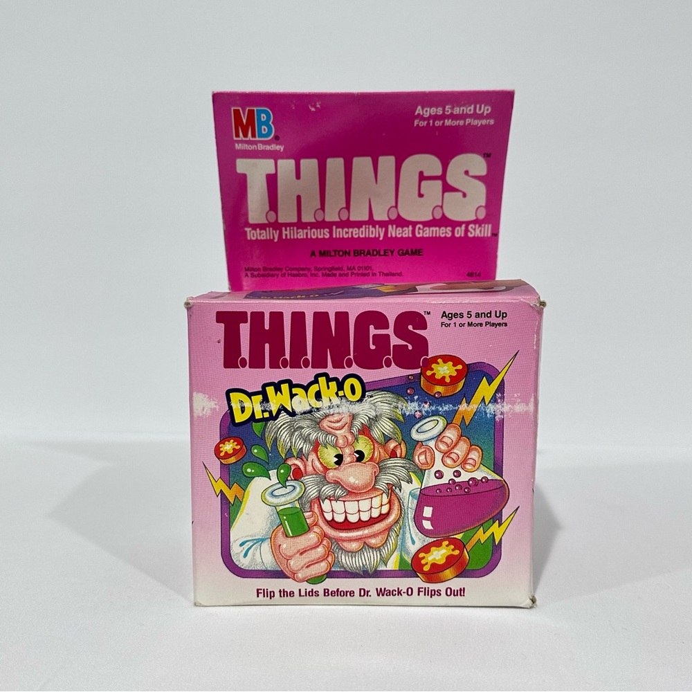 Vintage Milton Bradley T.H.I.N.G.S. Dr. Wack-o Game